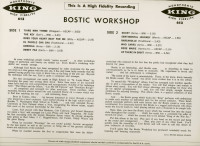 Preview: Dance Music From The Bostic Workshop (LP) Preview: Dance Music From The Bostic Workshop (LP)