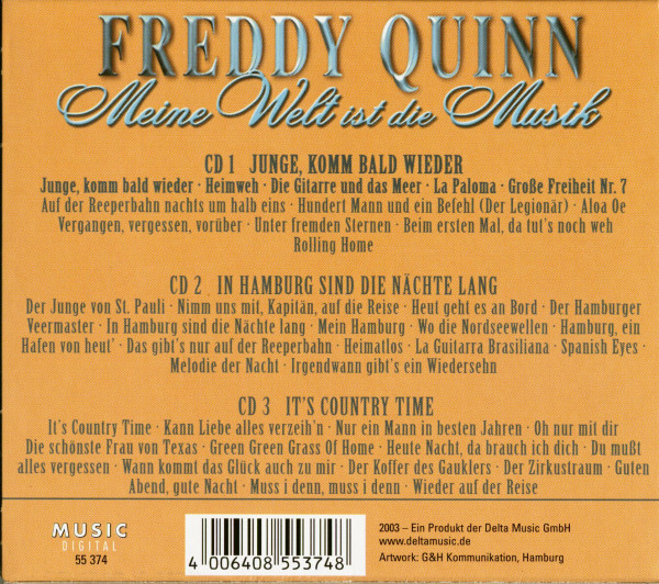 Meine Welt ist die Musik (3-CD)