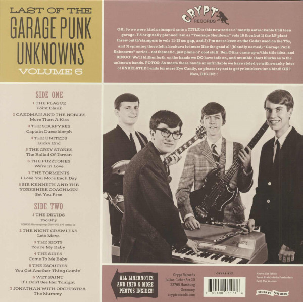 Last Of The Garage Punk Unknowns, Vol.6 (LP)