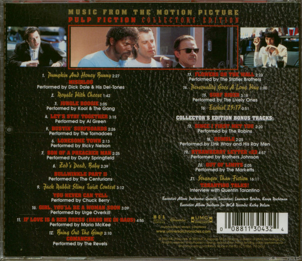 Pulp Fiction - Collector's Edition (CD)
