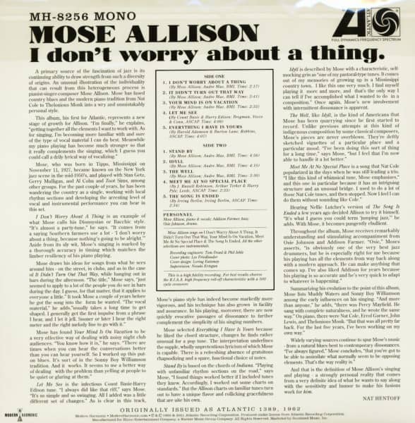 I Don't Worry About A Thing (LP, Colored Vinyl, Ltd.)