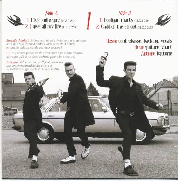 Violent Vibes (7inch, 45rpm, EP, clear Vinyl)