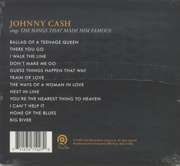 Sings The Songs That Made Him Famous (CD)