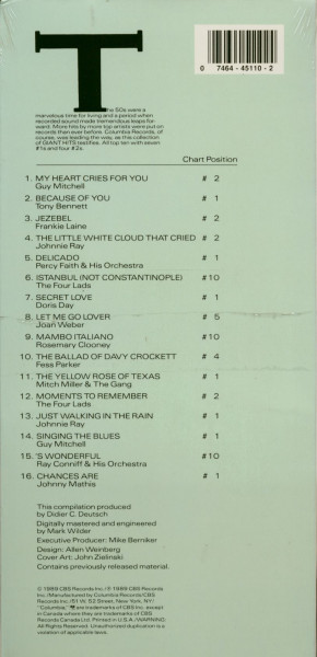 16 Most Requested Songs Of The 1950s, Vol.1 (CD)