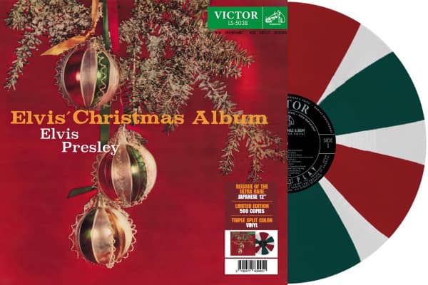 Elvis' Christmas Album - Japan (LP, colored Vinyl, Ltd.)