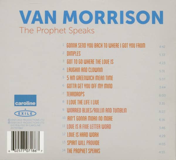 The Prophet Speaks (CD)
