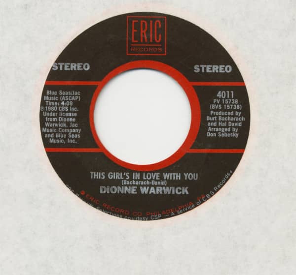 Do You Know The Way To San Jose - This Girl's In Love With You (7inch, 45rpm)