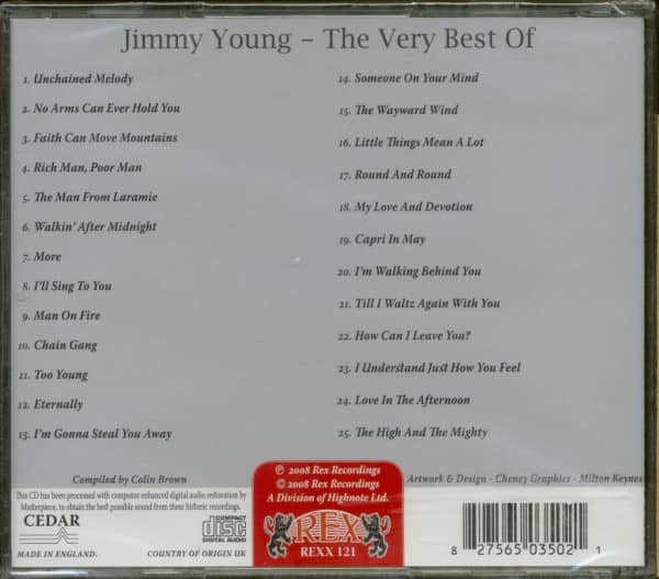 Very Best Of Jimmy Young (CD)