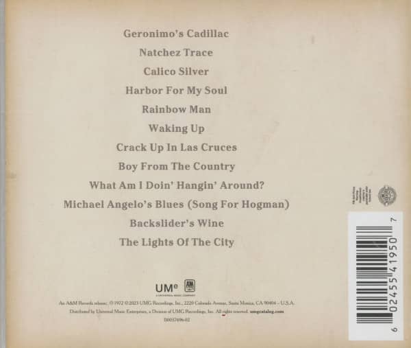 Geronimo's Cadillac (CD)