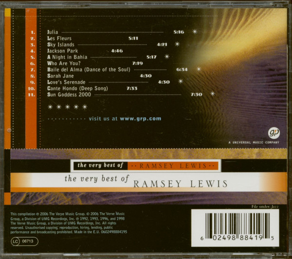 The Very Best Of Ramsey Lewis (CD)