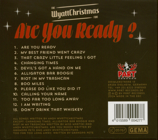 Are You Ready ? (CD)