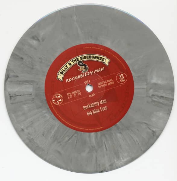Rockabilly Man (7inch EP+CD, SC, Ltd.)