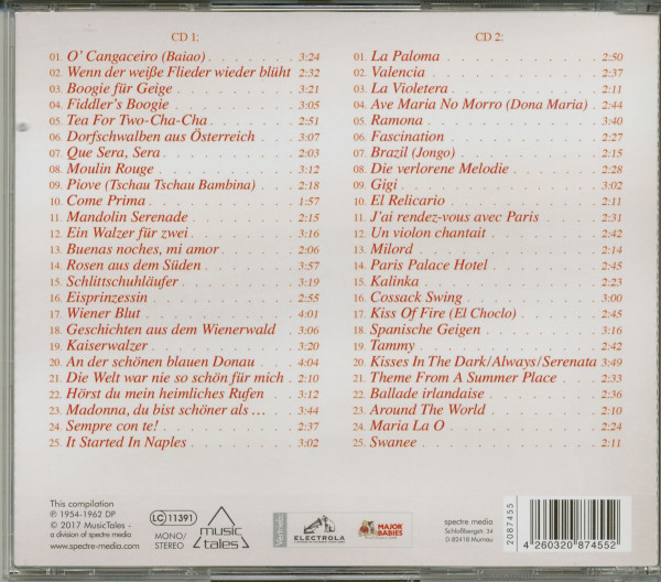 Boogie für Geige: 50 große Erfolge (2-CD)