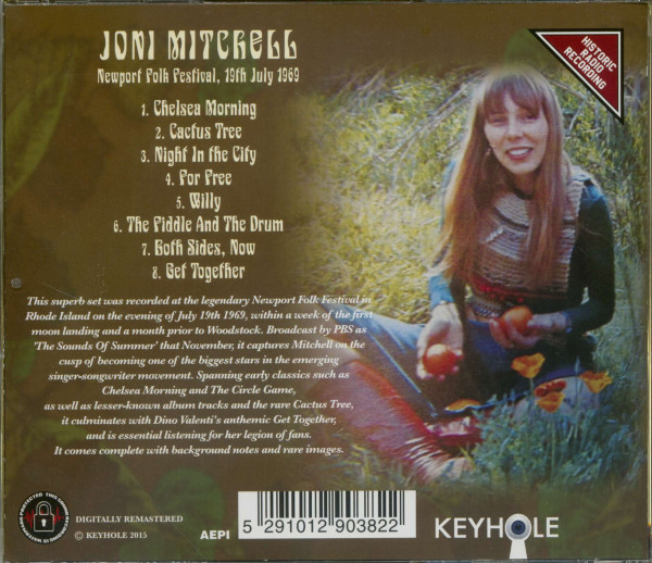 Newport Folk Festival 19th July 1969 (CD)