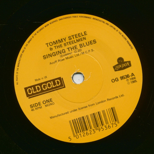 Singing The Blues - Come On Let's Go (7inch, 45rpm, SC) Singing The Blues - Come On Let's Go (7inch, 45rpm, SC)