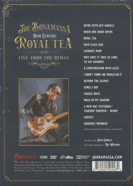 Now Serving Royal Tea Live From The Ryman (DVD)