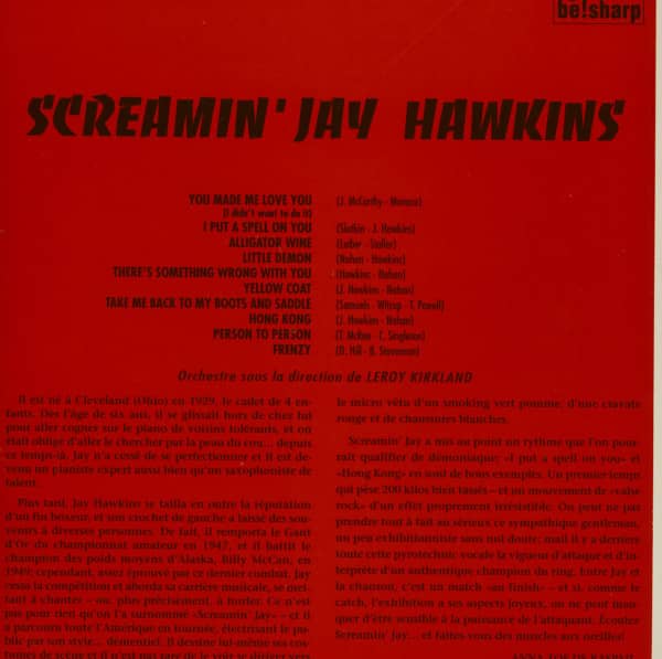 Screamin' Jay Hawkins (LP, 10inch)