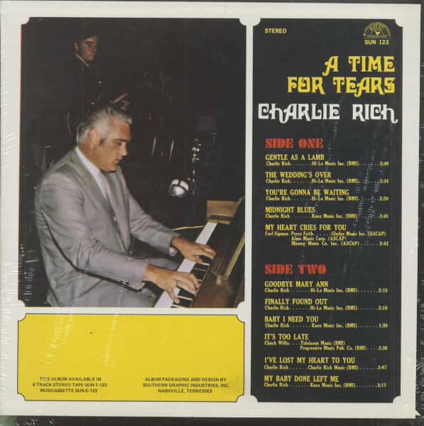 A Time For Tears (LP)
