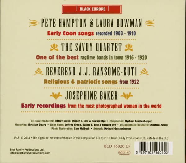 Over There! Sounds And Images From Black Europe (3-CD)