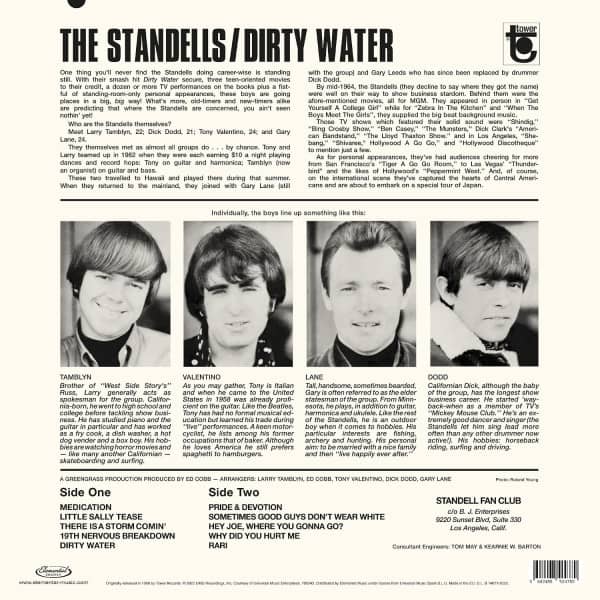 Dirty Water (LP)