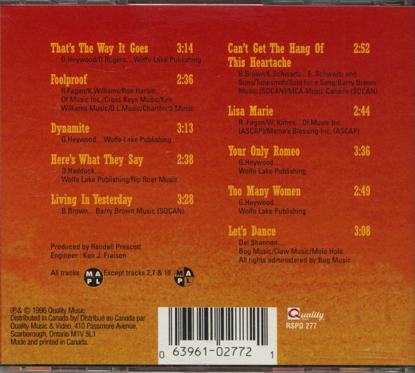 Hang Of The Heartache (CD)