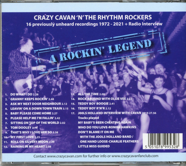 A Rockin' Legend (CD)