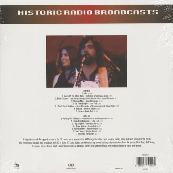 Little Feat And Friends (LP, 180g Vinyl)