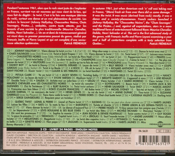 Anthologie Du Twist Francais 1961-1962 (3-CD)
