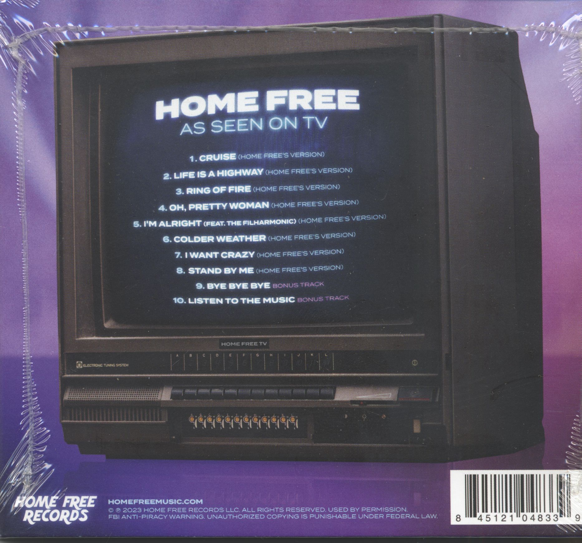 Home Free CD As Seen On TV (CD) Bear Family Records
