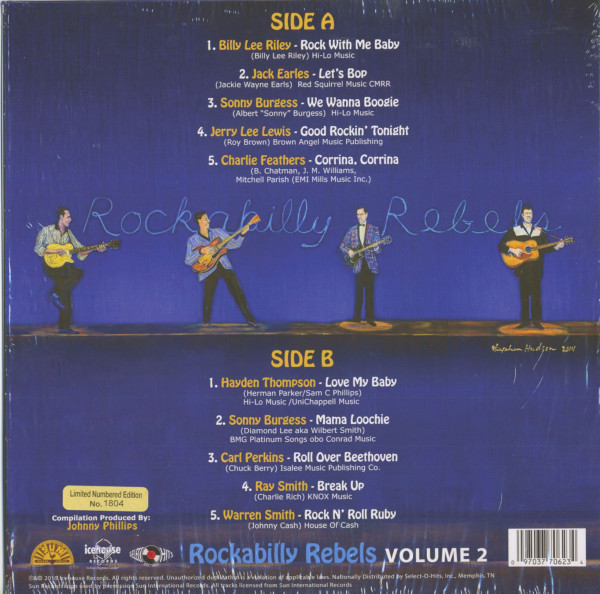Rockabilly Rebels Vol.2 (LP, 180g, Ltd.)