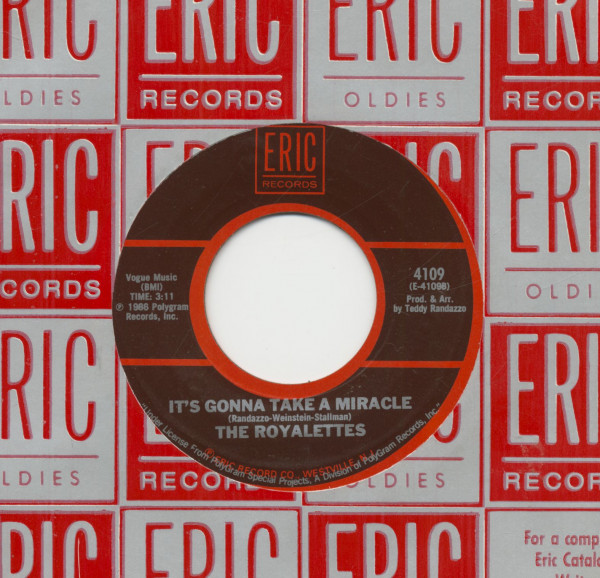 My Boyfriend's Back - It's Gonna Take A Miracle (7inch, 45rpm)