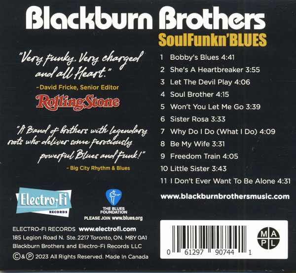 Soulfunkn' Blues (CD)