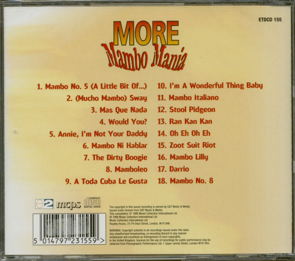 More Mambo Mania (CD)