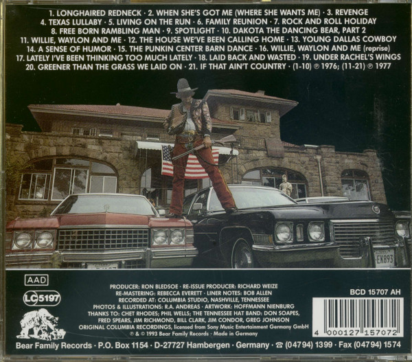 Longhaired Redneck - Rides Again (CD)