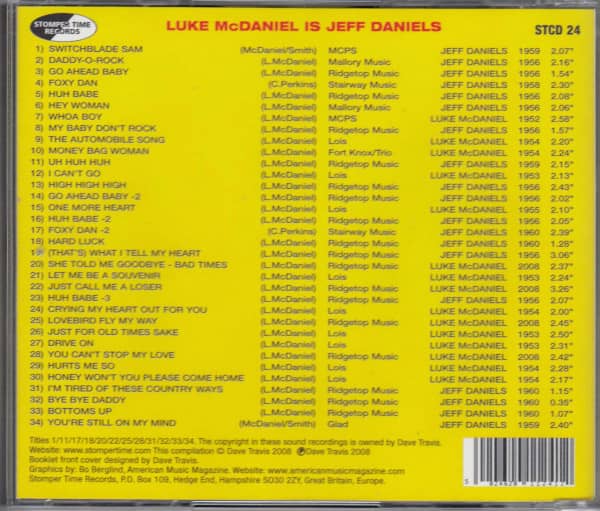Mississippi Honky - Tonk Rockabilly Man (CD)