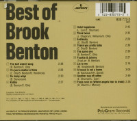 Preview: Best Of Brook Benton (CD) Preview: Best Of Brook Benton (CD)