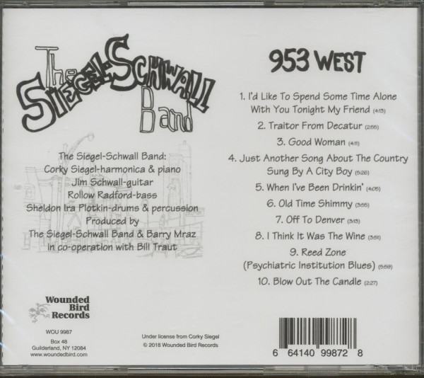 953 West (CD)