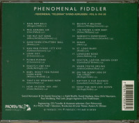 Preview: Phenomenal Fiddler - Fenomenal "Feleman" Vol. II - 1941-50 (CD) Preview: Phenomenal Fiddler - Fenomenal "Feleman" Vol. II - 1941-50 (CD)