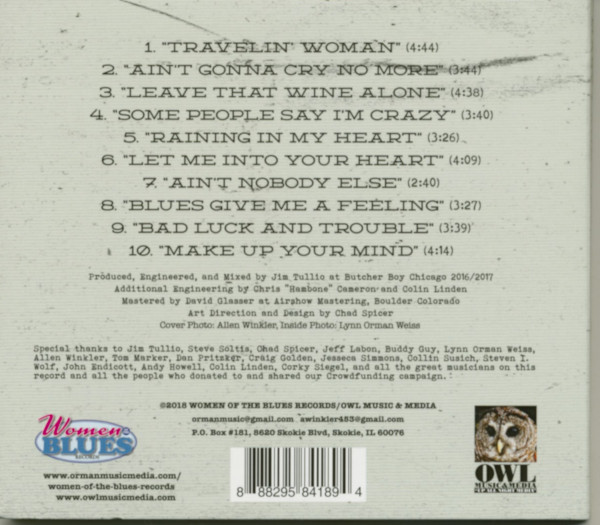 Travelin' Woman (CD)