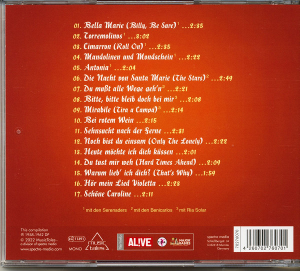 Schlager-Raritäten - Bobby Franco - Mandolinen und Mondschein (CD)