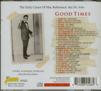 Preview: The Early Career Of Mac Rebennack Aka Dr. John (CD) Preview: The Early Career Of Mac Rebennack Aka Dr. John (CD)