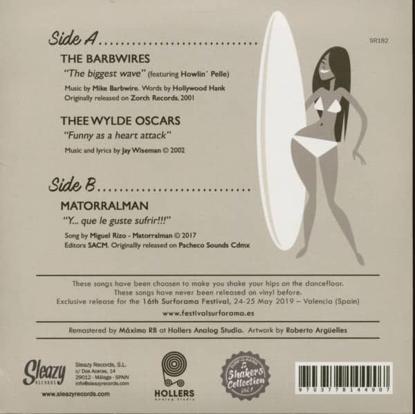 Surforama - Shakers Collection Vol.1 (7inch, 45rpm, EP, PS, SC)
