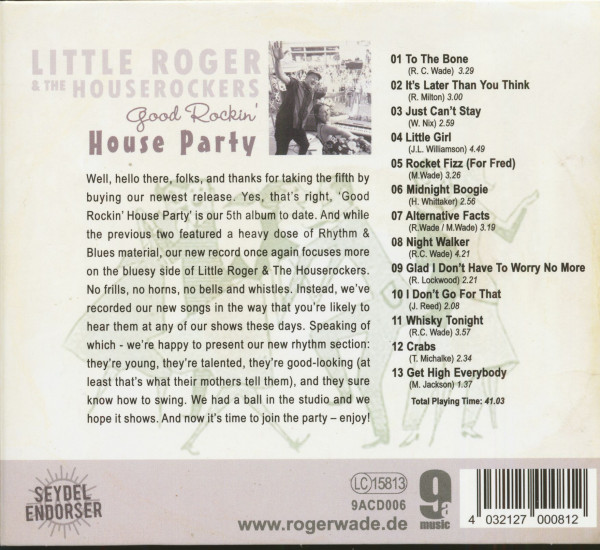 Good Rockin' House Party (CD)