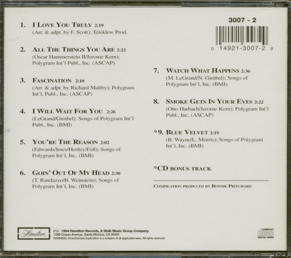 Classic Love Songs (CD)