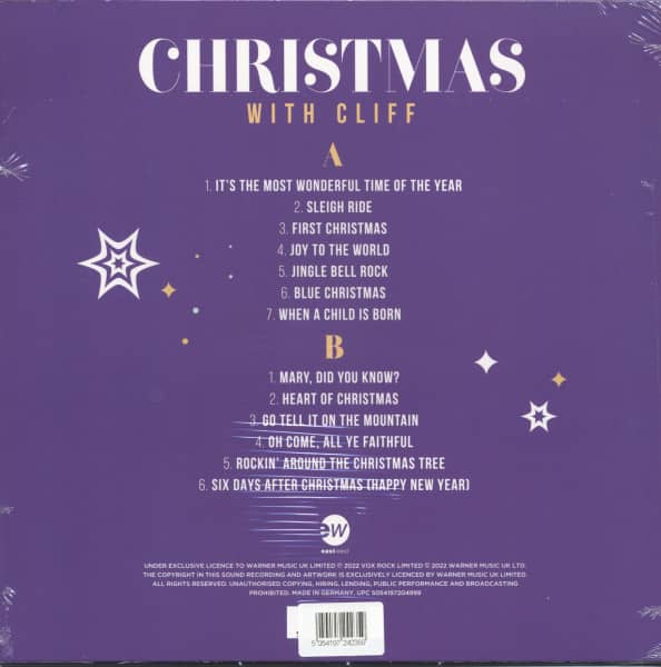 Christmas With Cliff (LP)