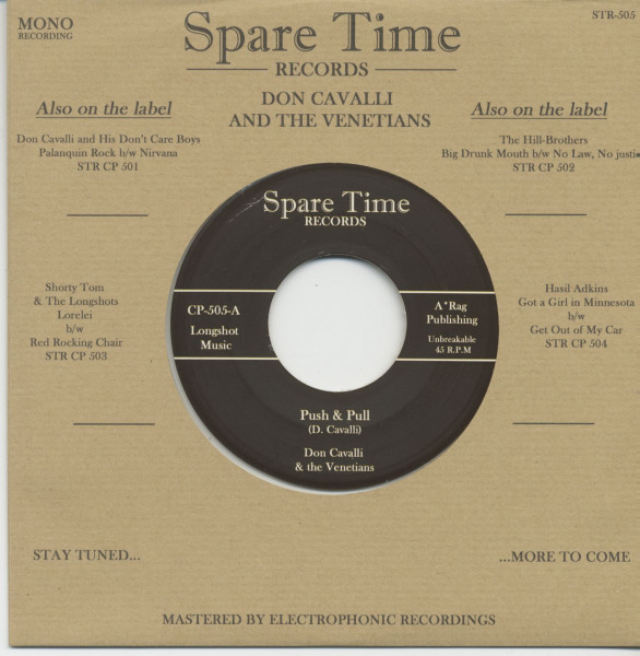 Push and Pull - Practice and Theory (7inch, 45rpm, Clear Vinyl, CS) Push and Pull - Practice and Theory (7inch, 45rpm, Clear Vinyl, CS)