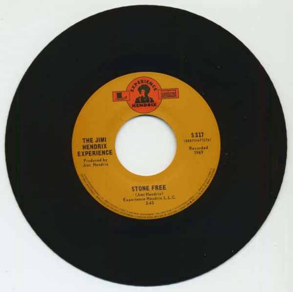Stone Free - Lover Man (7inch Single, 45rpm, PS, BC)