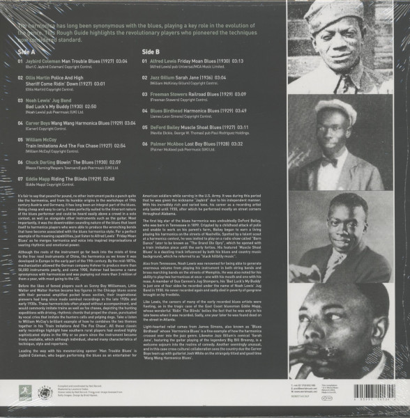 The Rough Guide To Blowin' The Blues (LP)