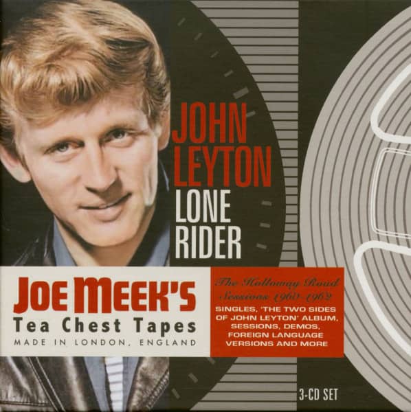 Joe Meek's Tea Chest Tapes - Lone Rider 1960 -1962 (3-CD Box-Set) Joe Meek's Tea Chest Tapes - Lone Rider 1960 -1962 (3-CD Box-Set)
