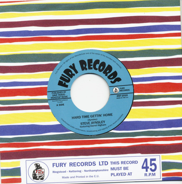 Hard Time Gettin' Home - Too Young For Love (7inch, 45rpm)